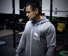 Load image into Gallery viewer, The Gym Rat Zip up hoodie
